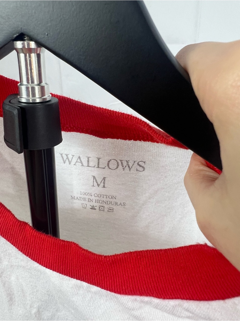 Vintage Style Wallows Tour Baseball Shirt Size Medium - Picture 6 of 7